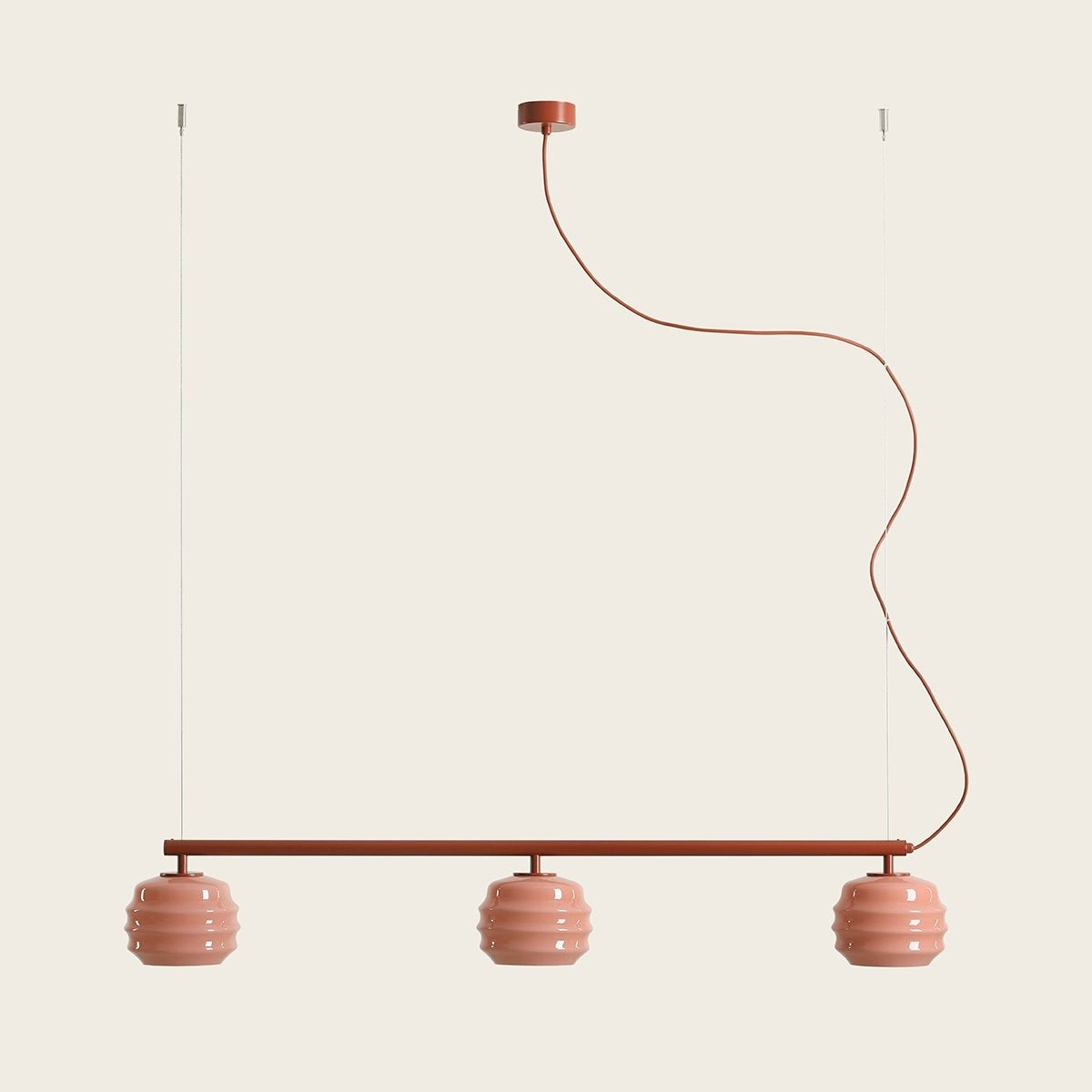 Lampa suspendata MOLN GLANS 3