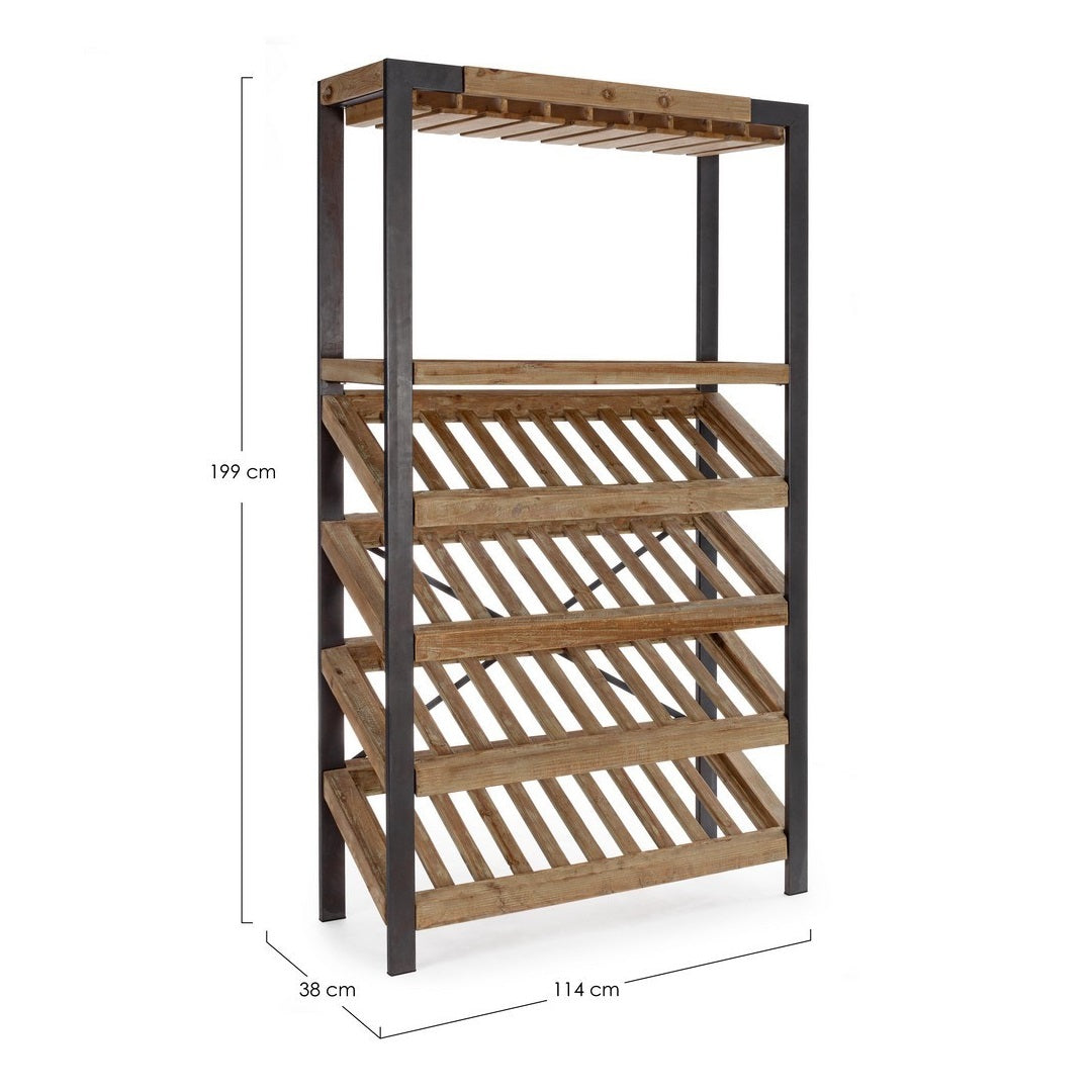 Cabinet de vinuri KANTIN 114 x 38 x 199 CM