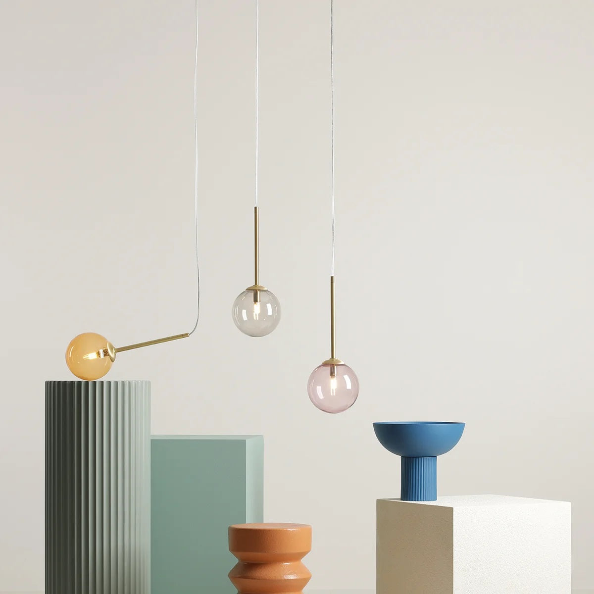 Lampa suspendata TEZUL XXS MULTICOLOUR