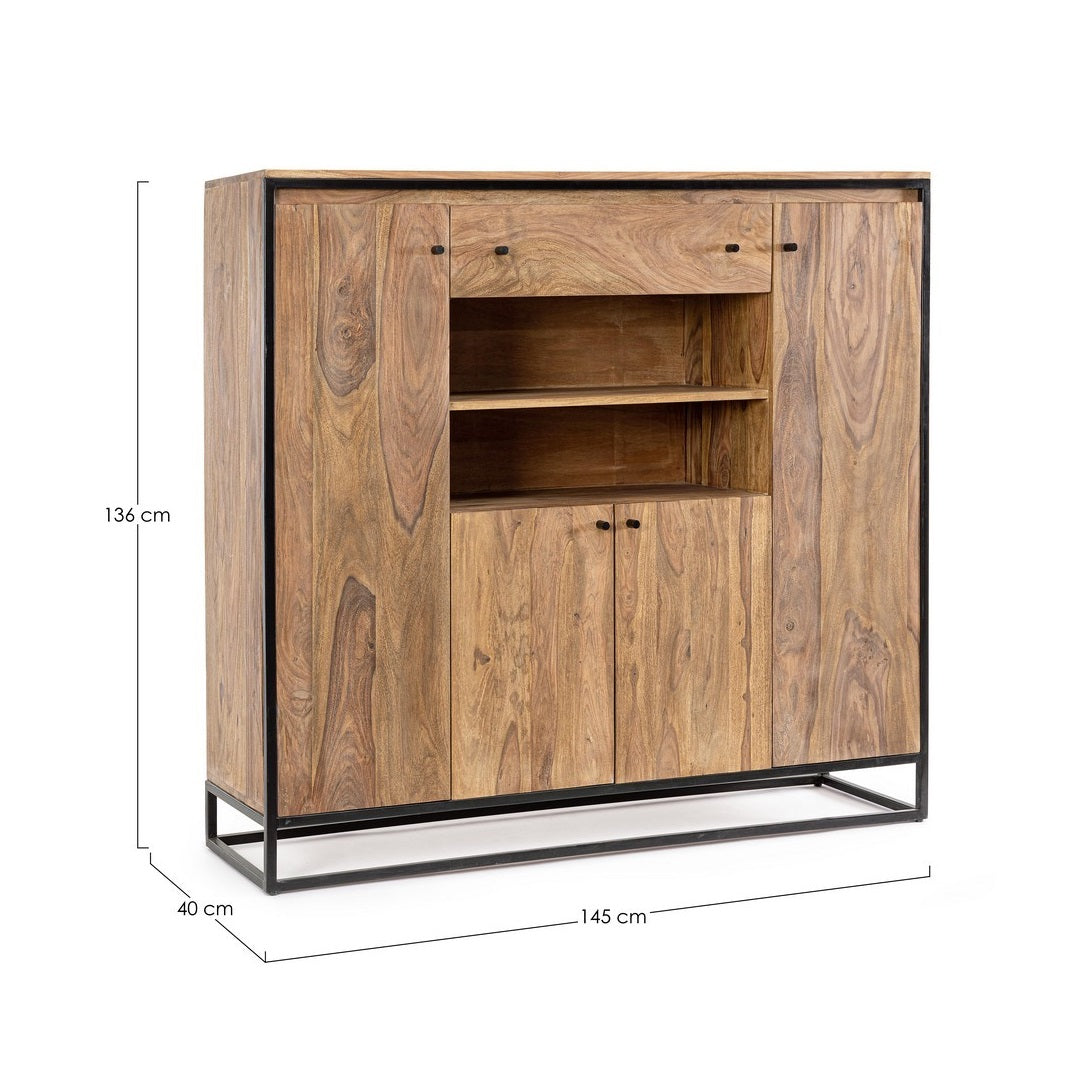 Vitrina TORESA 90 x 45 x 190 CM