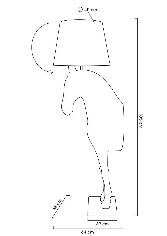 Lampadar TORONTA HORSE M
