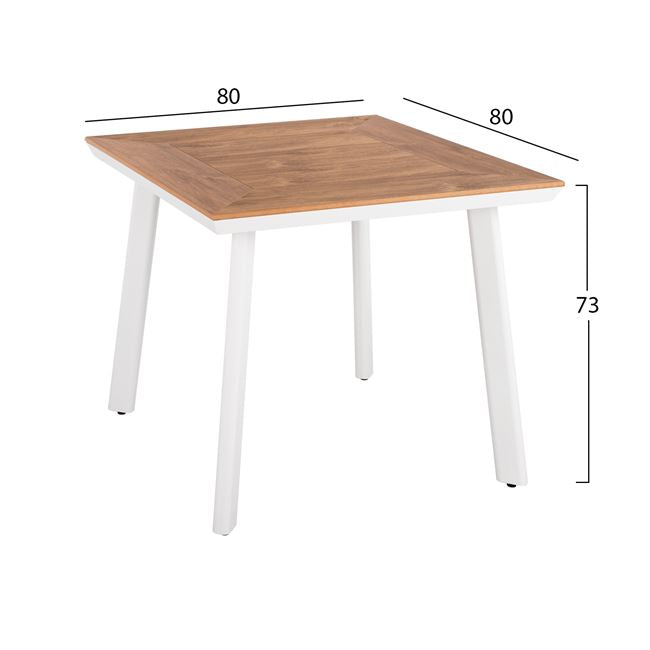 Masa POLY 80x80x72cm
