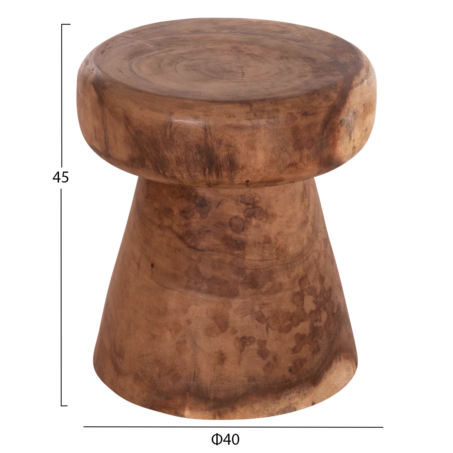 Masuta de cafea ELGARN Ø40 x 45 CM