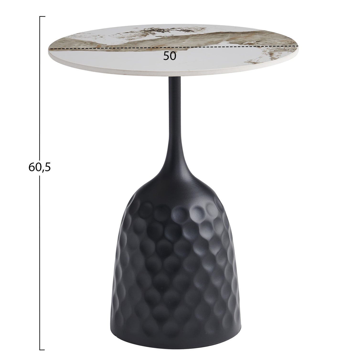 Masuta de cafea BORNE Φ50x60 CM