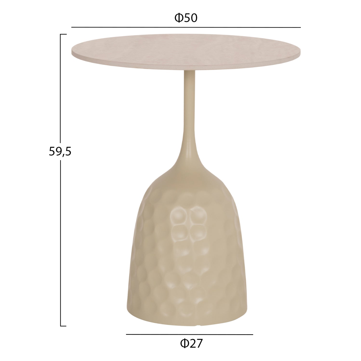 Masuta de cafea TONICA Φ40x45 CM