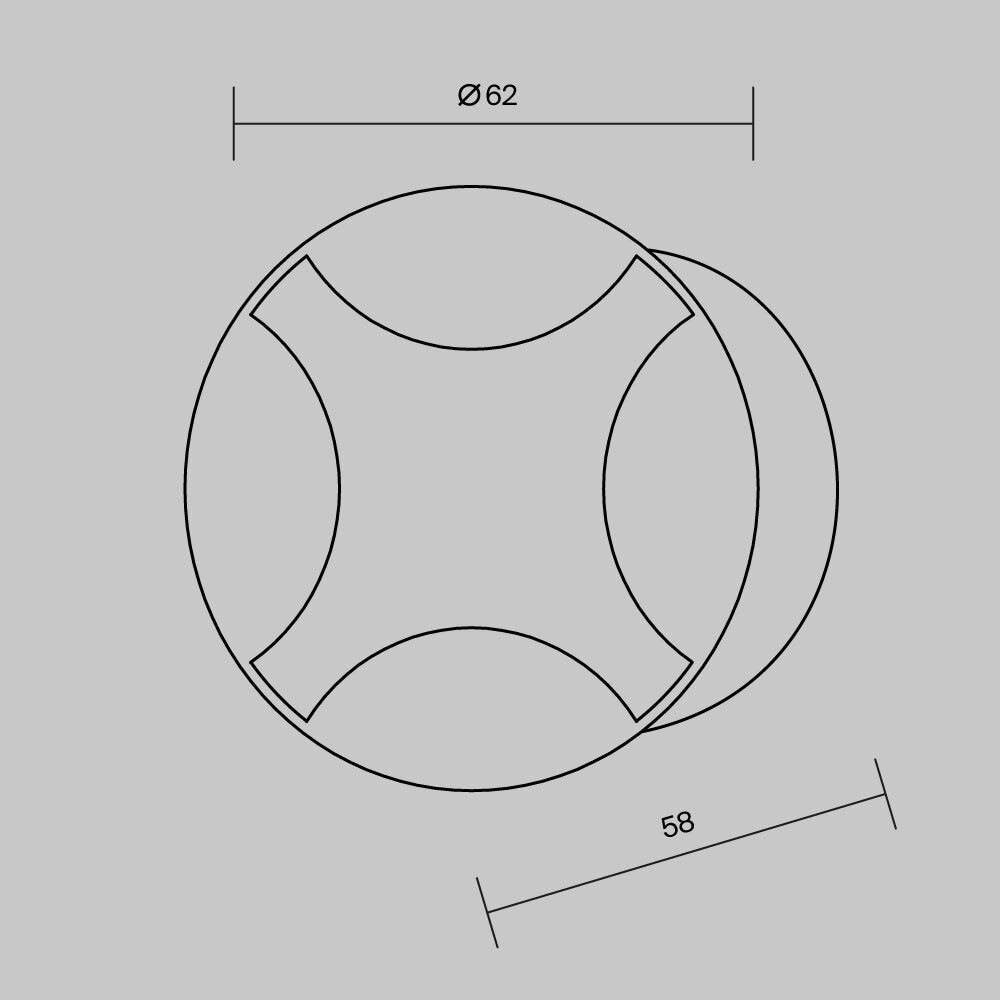 Spot treapta BISCOTTI 3W
