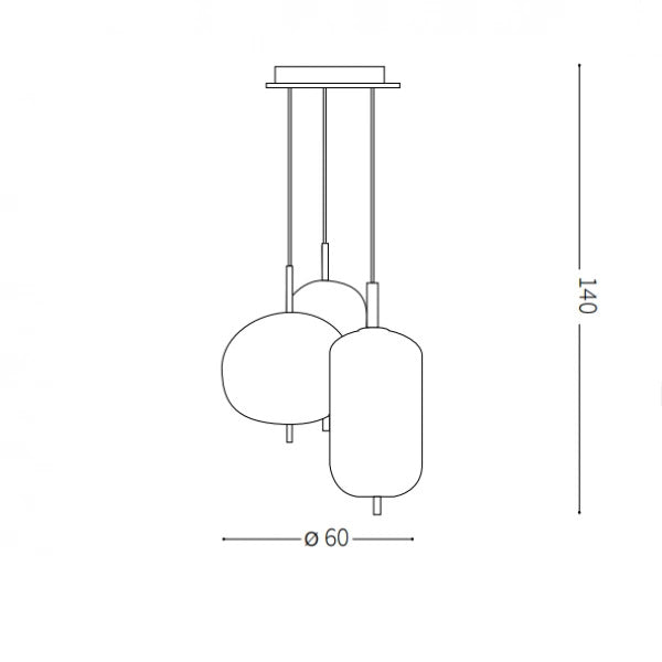 Lampă suspendată UMILE