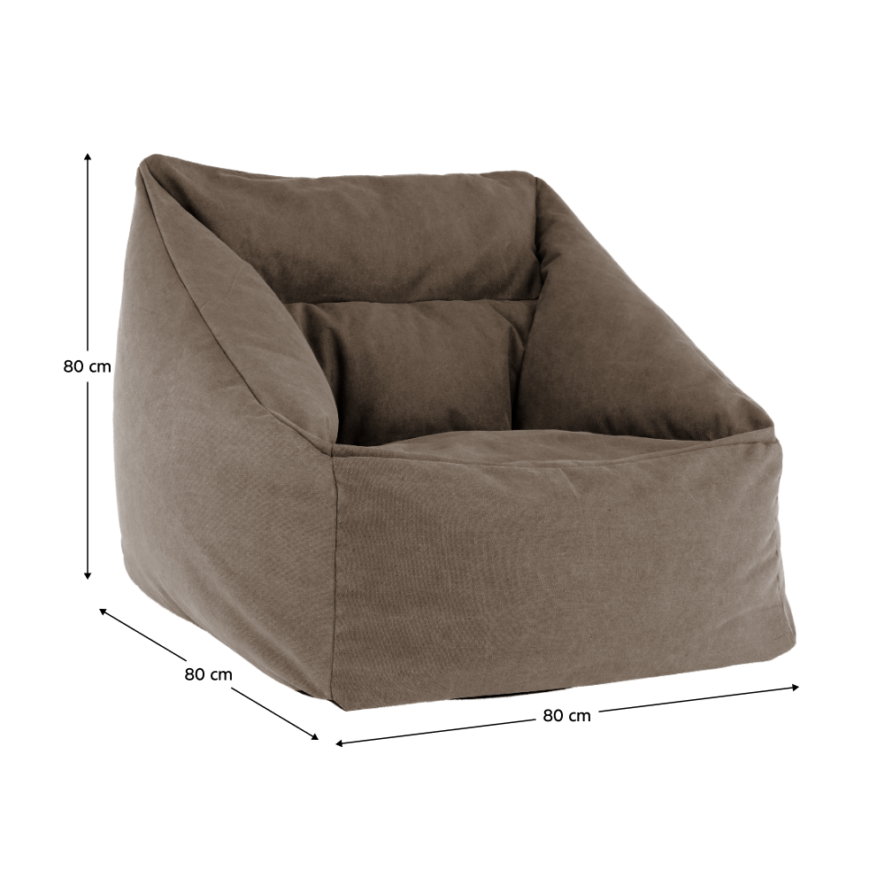 Fotoliu puf TIGRA 80 x 80 x 80 CM