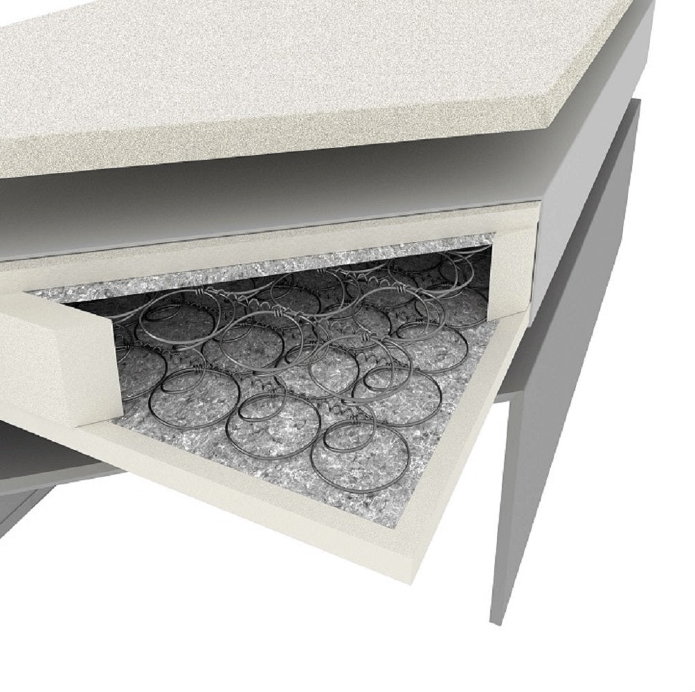 Pat VALIANA GREY 160/180 x 200 CM