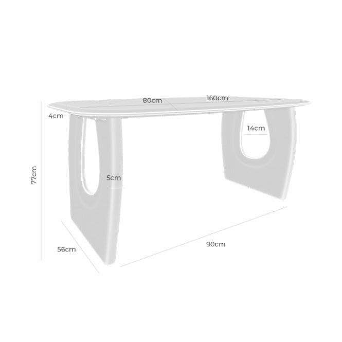 Masa VAZIR 160x80/200x100 CM