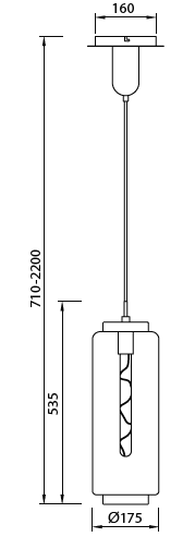 Lampă Suspendată JANAT SMALL