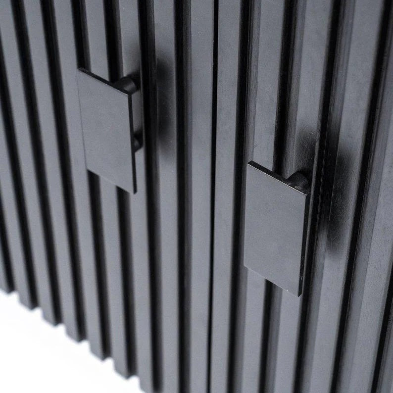 Comoda VERMASK BLACK 170 x 45 x 80 CM