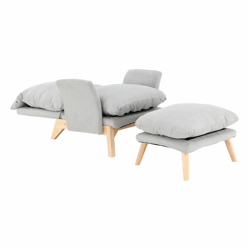 Fotoliu cu taburet QUISINE