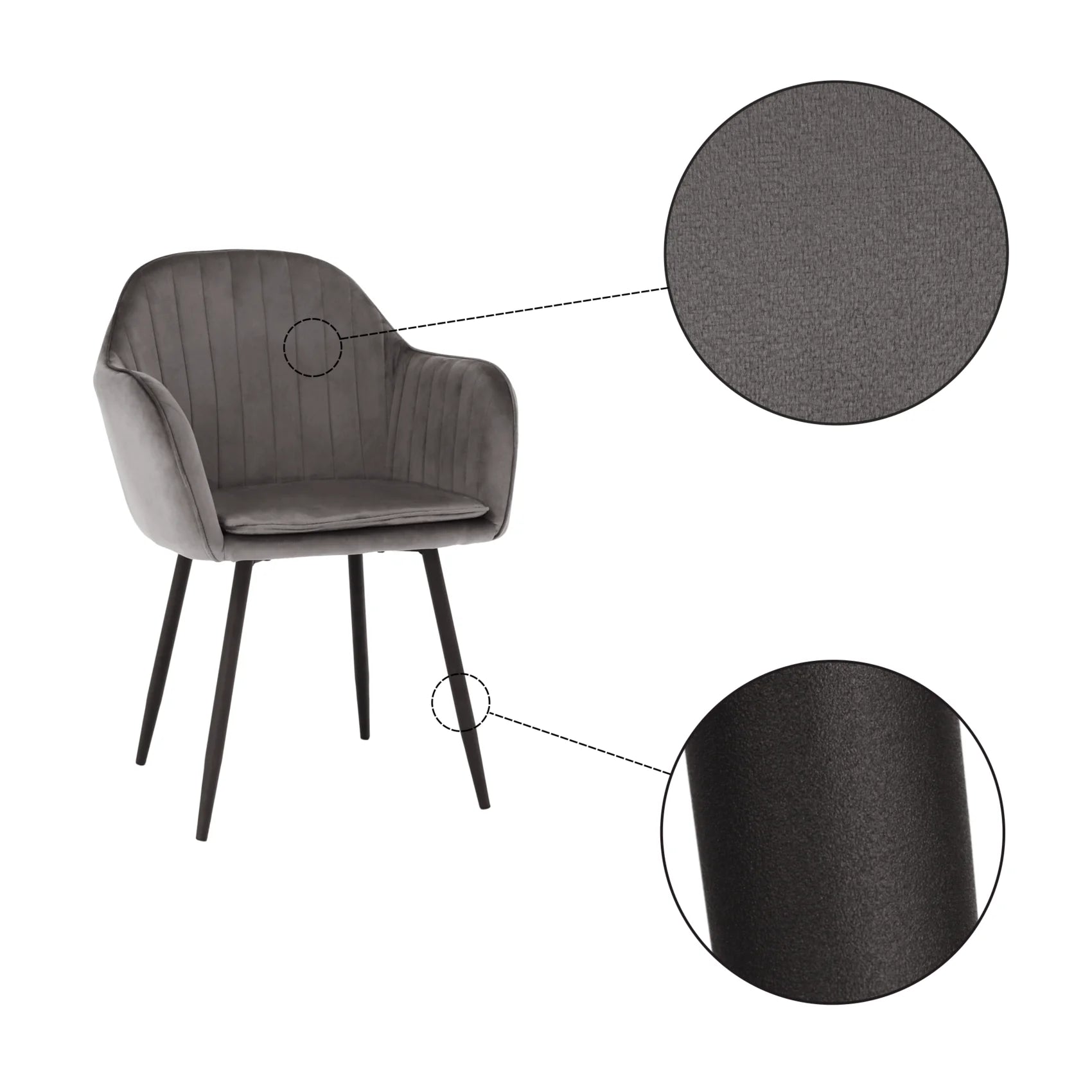 Scaun MATRIAS VELVET