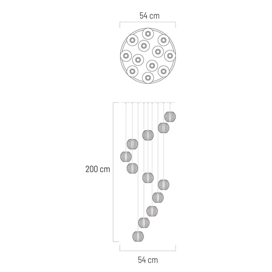Lampa suspendata ESMOND SP12